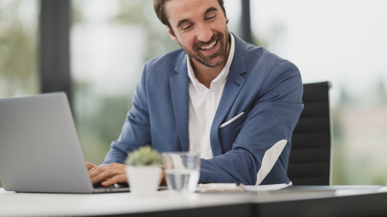Business audit and compliance documents prepared for a review meeting