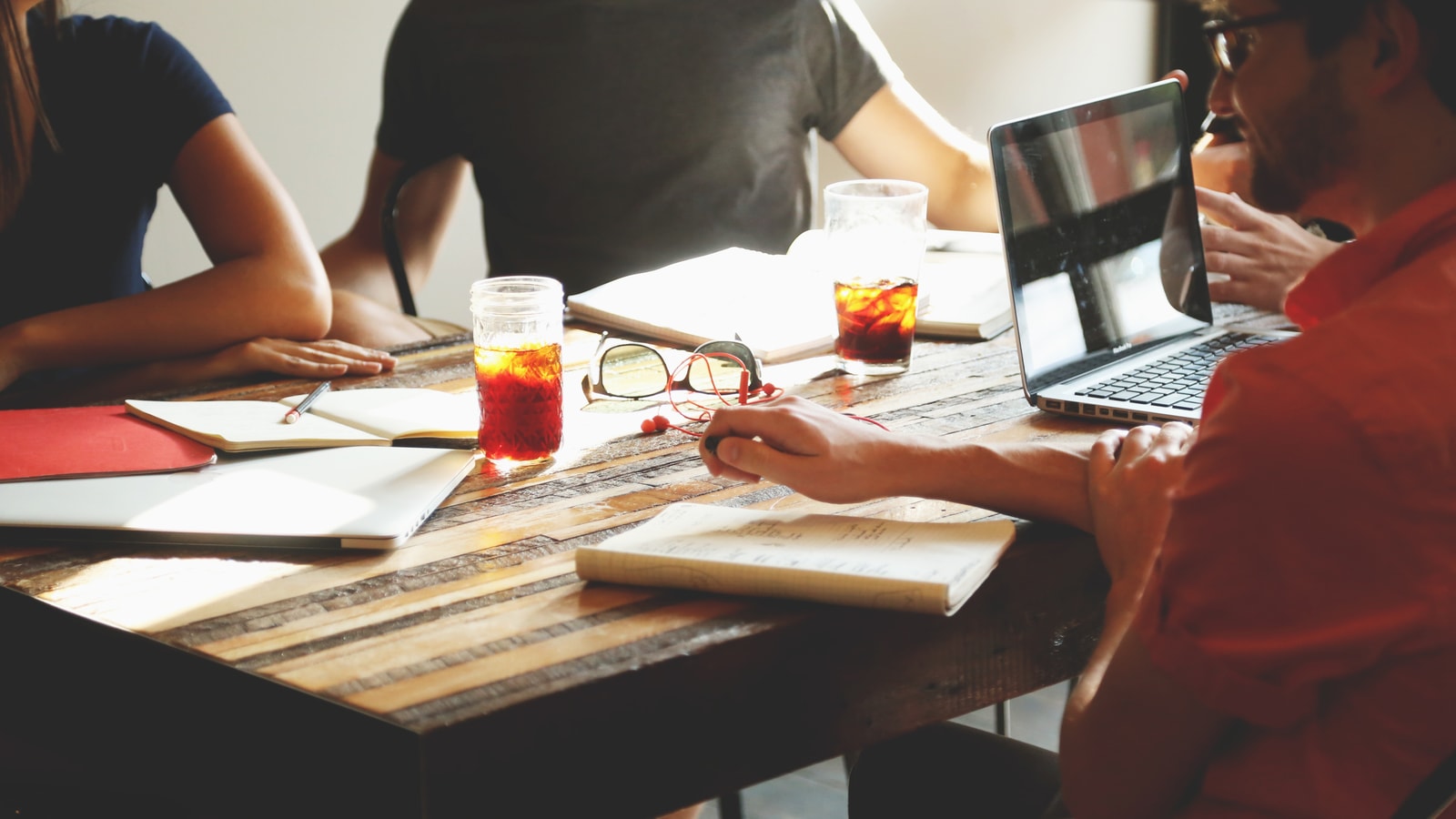 Business registration documents prepared for a startup planning meeting