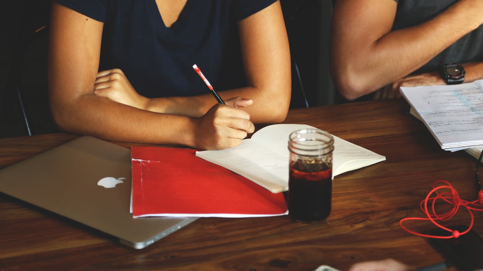 Business audit and compliance documents prepared for a review meeting